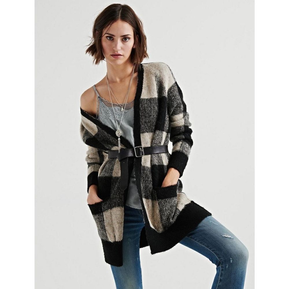 ✨Lucky Brand Buffalo Plaid Cardigan✨